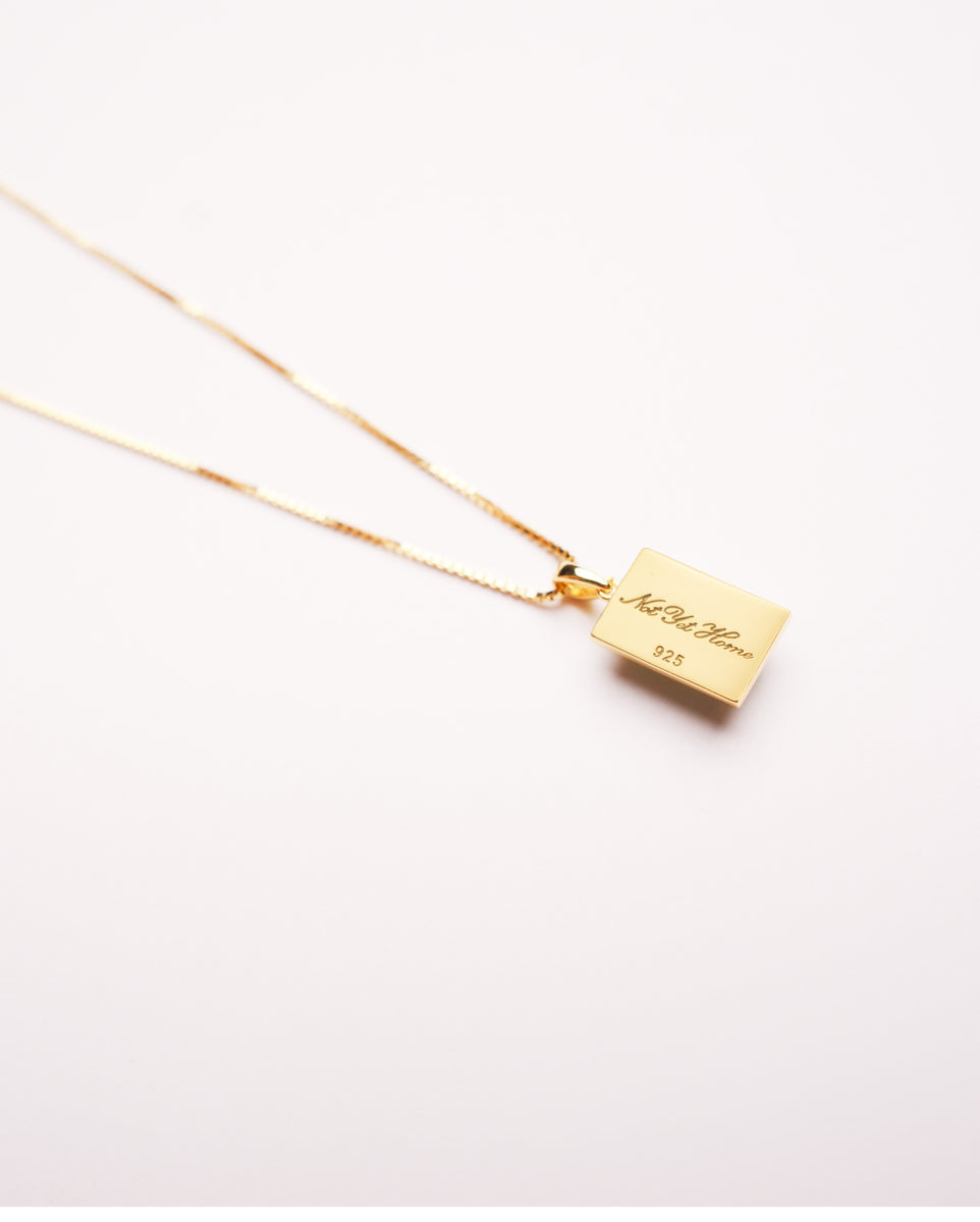 THE 'FIFTH STONE' NECKLACE – NOT YET HOME