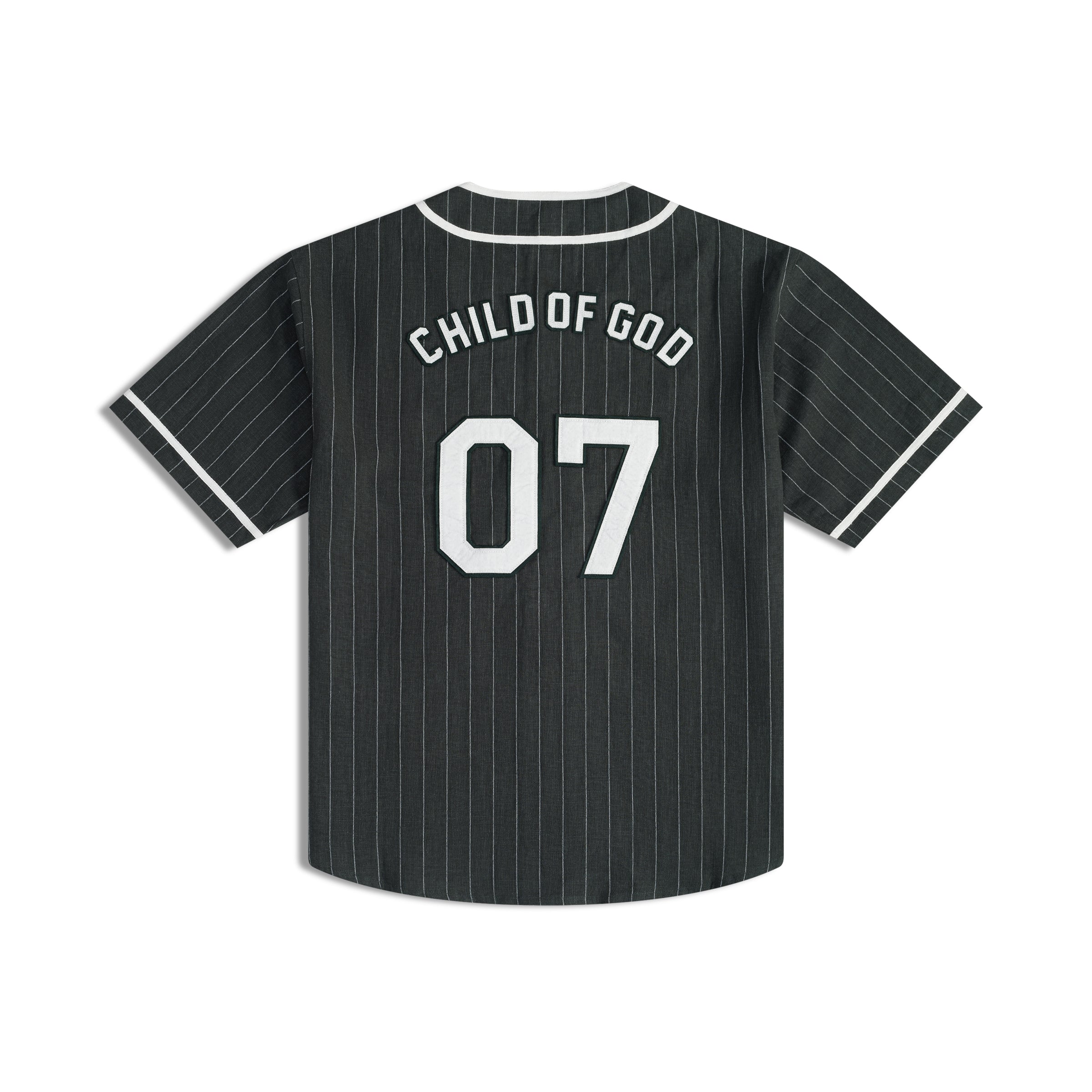 'COG' BASEBALL JERSEY GREEN