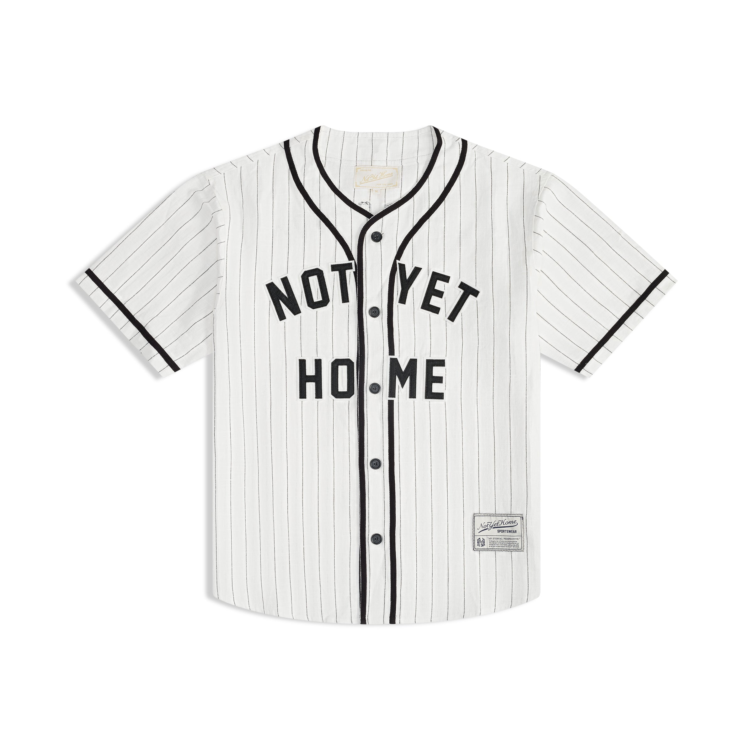 'COG' BASEBALL JERSEY OFF-WHITE