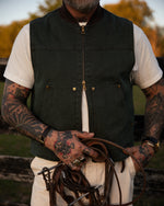 Load image into Gallery viewer, NYH VEST - WASHED OLIVE (BLANK)
