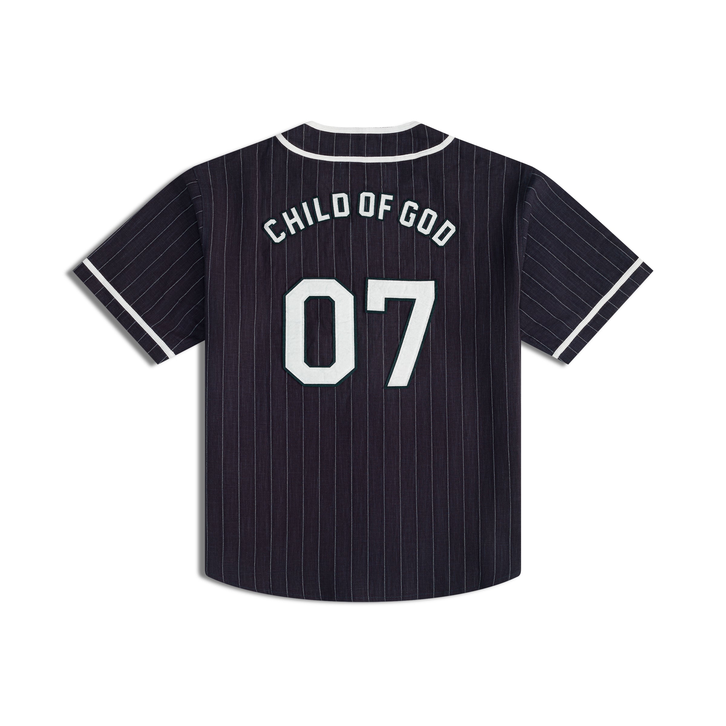 'COG' BASEBALL JERSEY NAVY