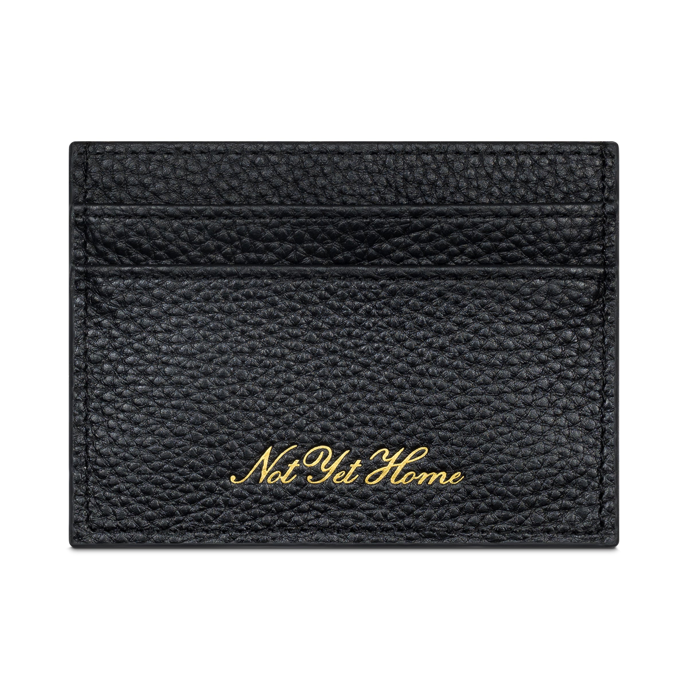 'THE SCRIPT' CARD HOLDER - BLACK