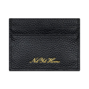 'THE SCRIPT' CARD HOLDER - BLACK