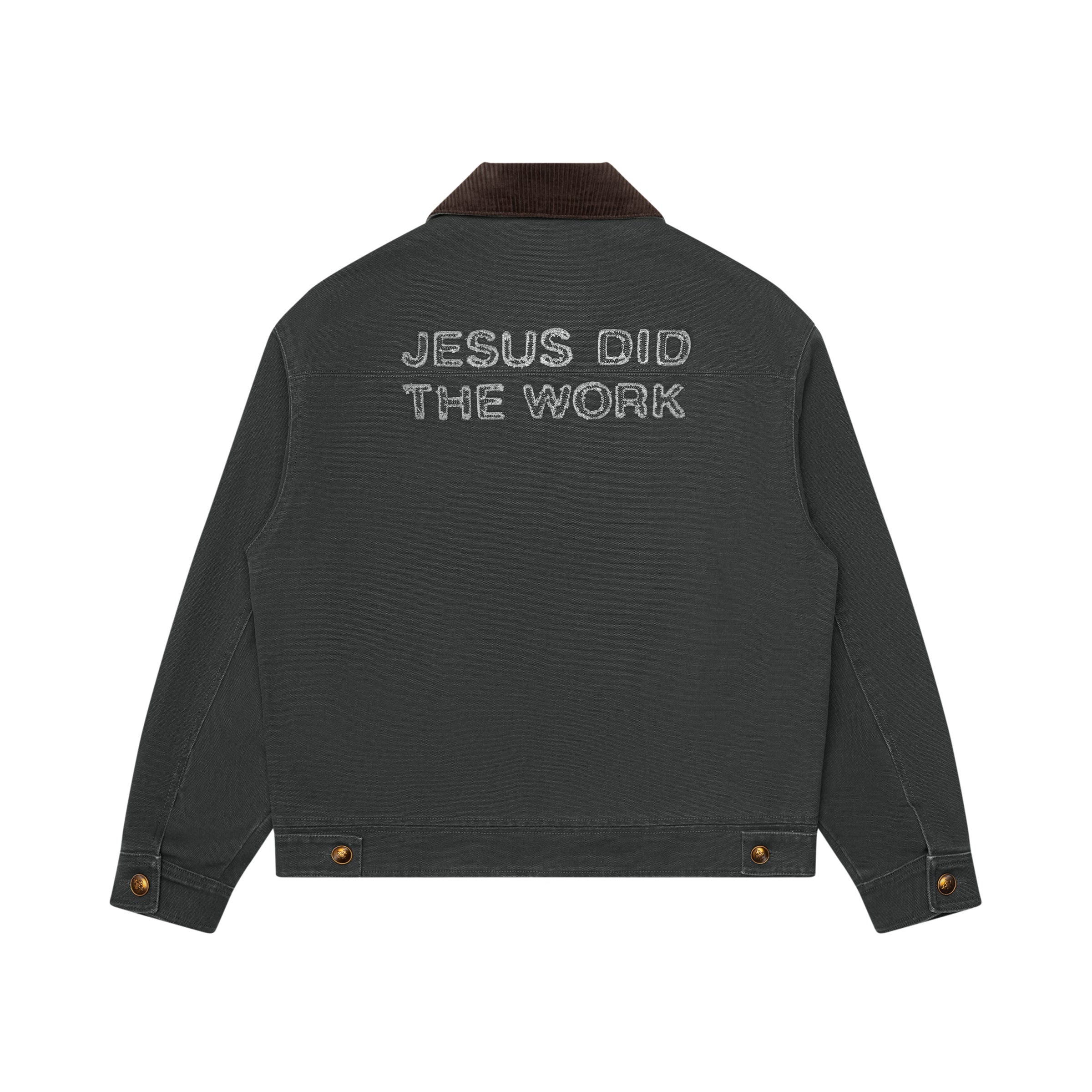JDTW' JACKET - WASHED CHARCOAL – NOT YET HOME