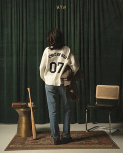'CHILD OF GOD’ KNIT SWEATER - OFF WHITE