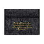 Load image into Gallery viewer, 'THE SCRIPT' CARD HOLDER - BLACK

