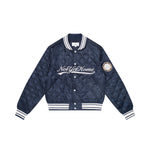 Load image into Gallery viewer, QUILTED BASEBALL BOMBER
