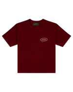 Load image into Gallery viewer, 'OVAL LOGO' TEE - RED
