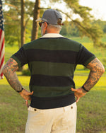 Load image into Gallery viewer, RUGBY CROSS KNIT POLO
