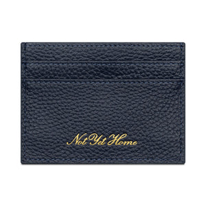 'THE SCRIPT' CARD HOLDER - NAVY