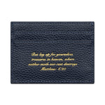 Load image into Gallery viewer, 'THE SCRIPT' CARD HOLDER - NAVY
