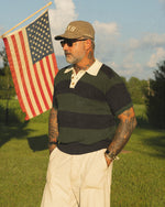 Load image into Gallery viewer, RUGBY CROSS KNIT POLO
