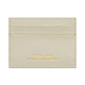 'THE SCRIPT' CARD HOLDER - WHITE