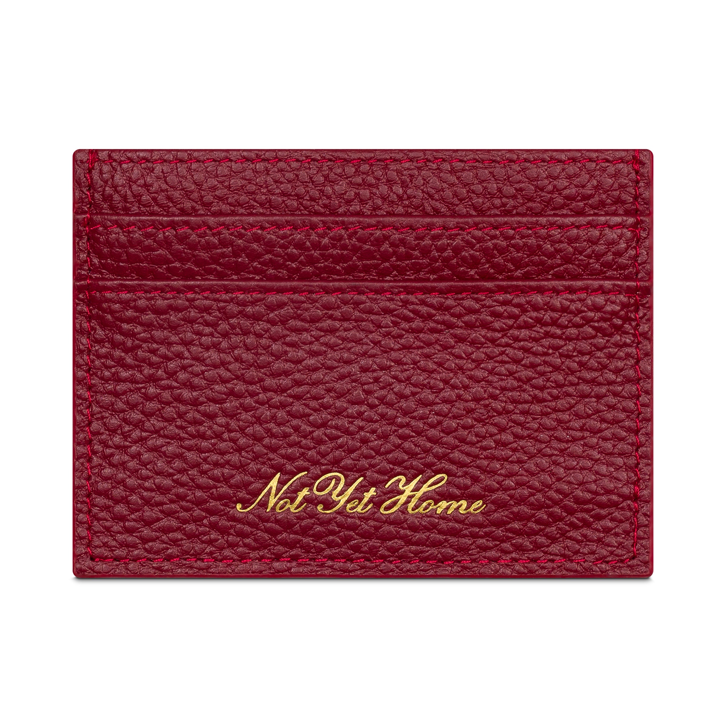 'THE SCRIPT' CARD HOLDER - RED