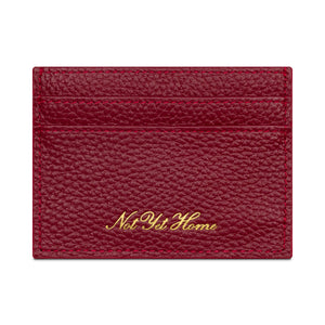 'THE SCRIPT' CARD HOLDER - RED