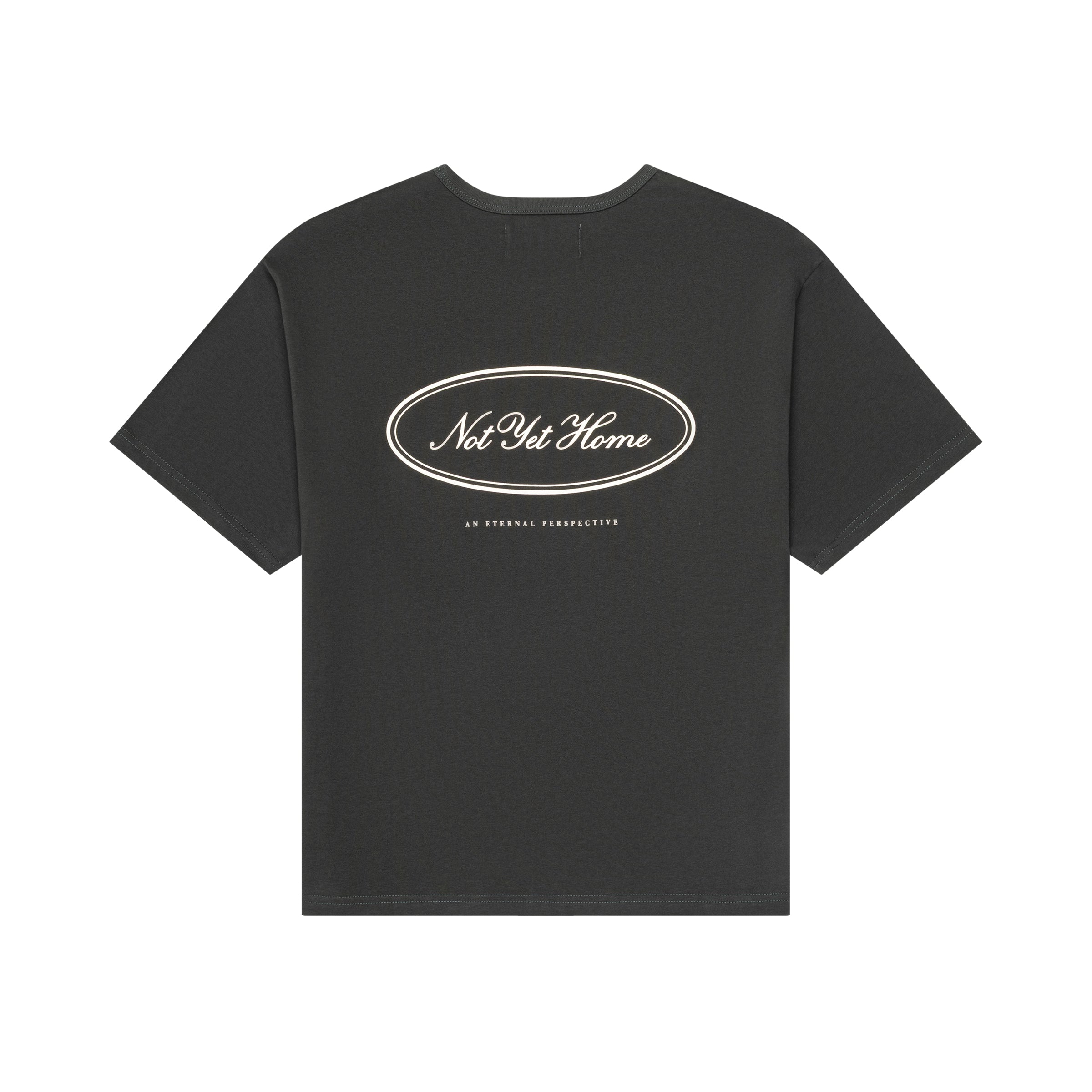 OVAL LOGO' TEE – NOT YET HOME