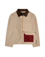 Load image into Gallery viewer, 'JESUS DID THE WORK' JACKET - VINTAGE WHITE
