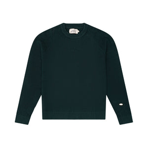 'COG' TONAL SWEATER - SIGNATURE GREEN