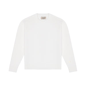 'COG' TONAL SWEATER - OFF-WHITE