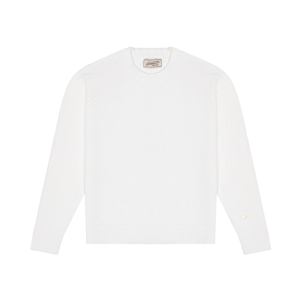 TONAL SWEATER (BLANK) - OFF-WHITE