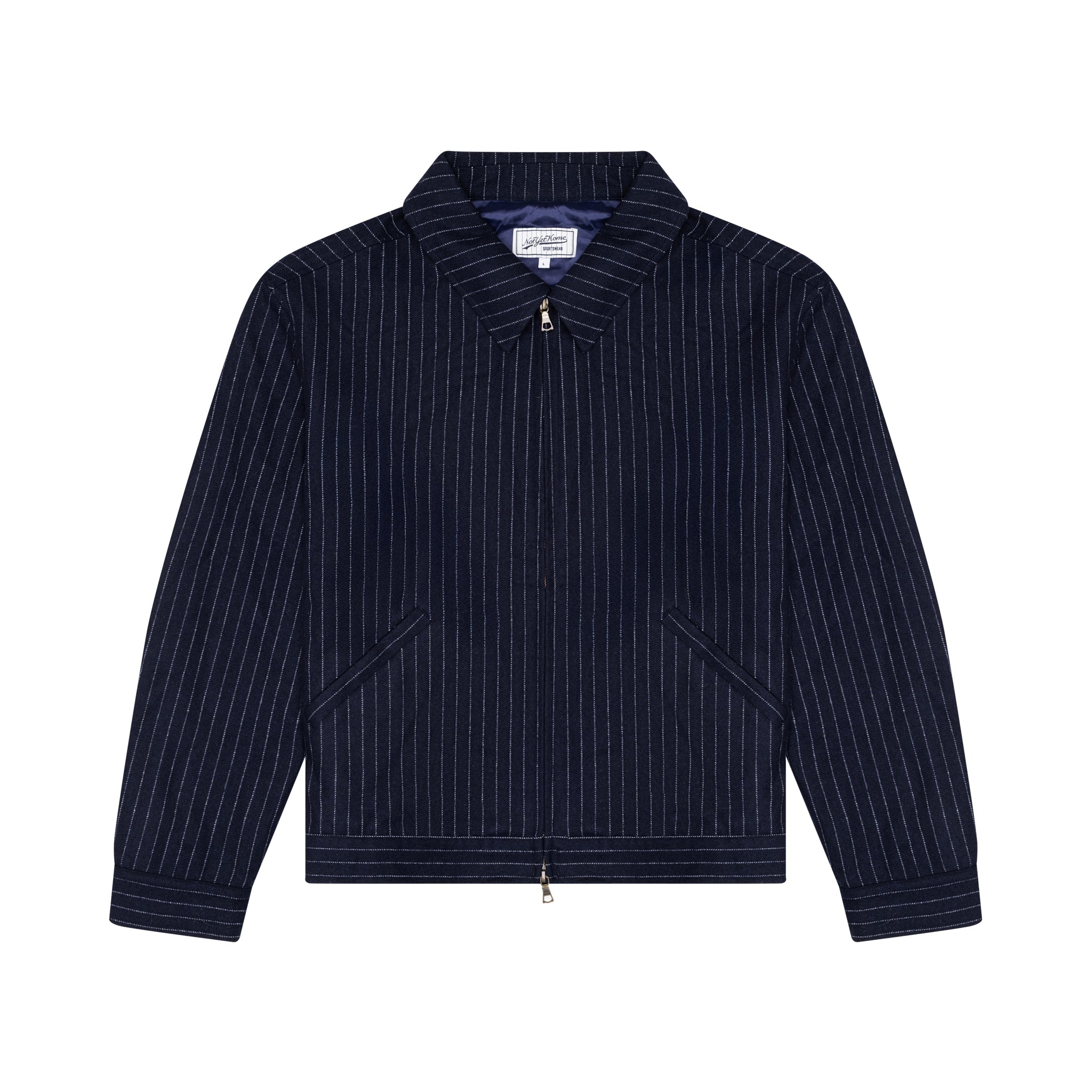 WOOL PINSTRIPE JACKET