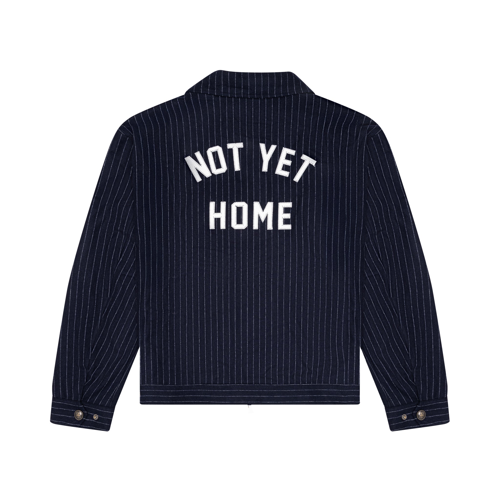 WOOL PINSTRIPE JACKET