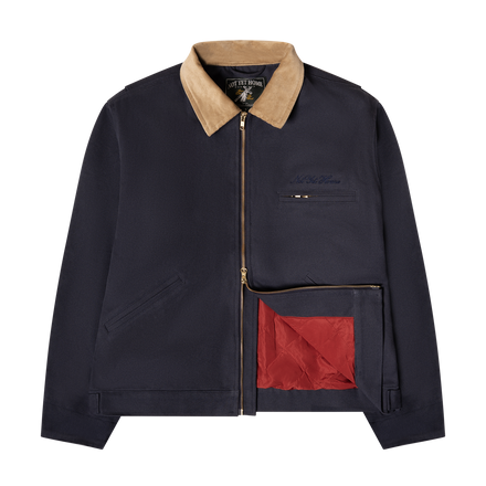 NYH WORK JACKET (BLANK) - NAVY