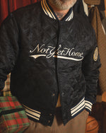 Load image into Gallery viewer, QUILTED BASEBALL BOMBER
