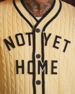 Load image into Gallery viewer, CABLE KNIT BASEBALL CARDIGAN
