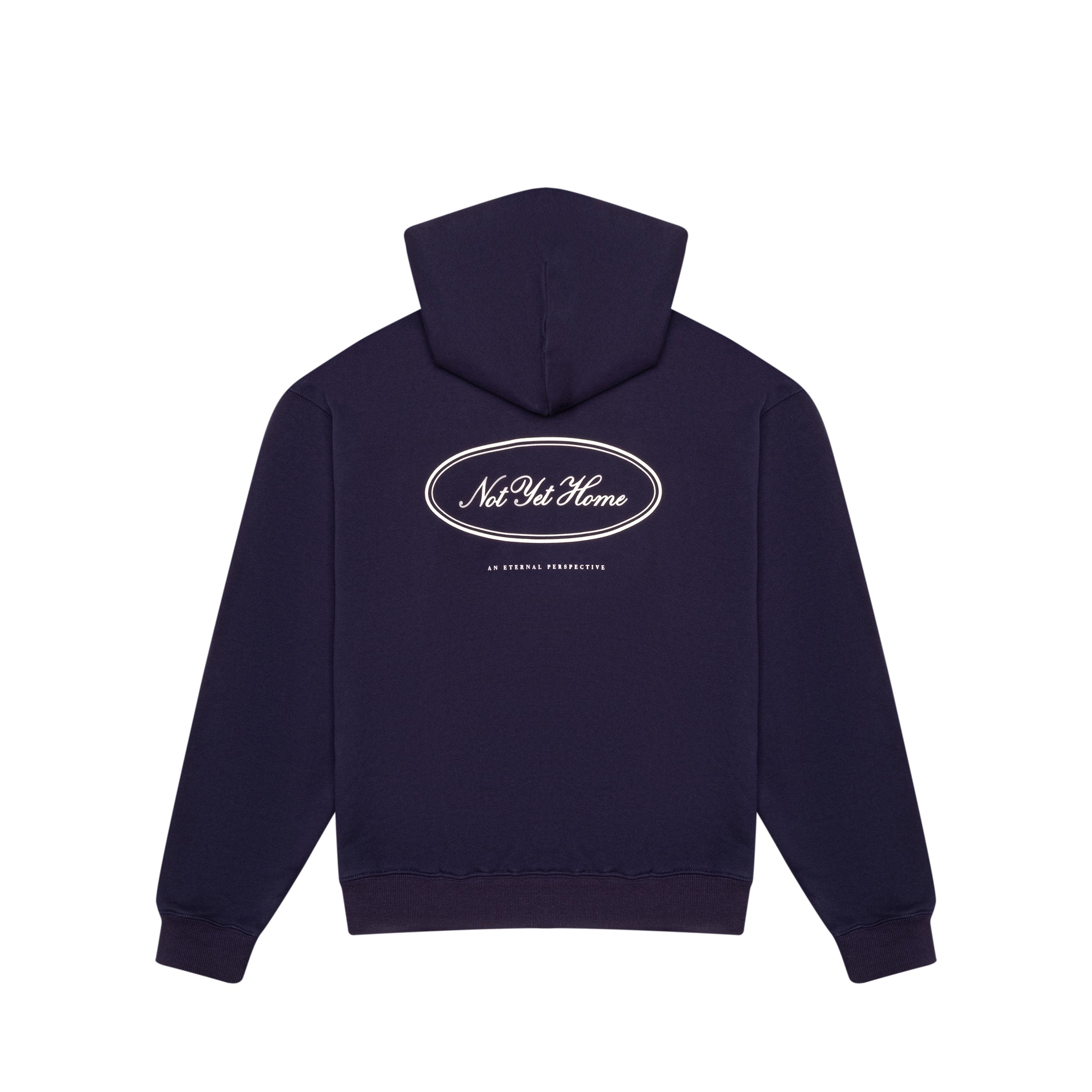 OVAL LOGO' HOODIE – NOT YET HOME