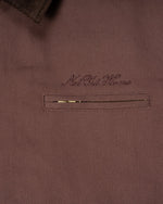 Load image into Gallery viewer, 'JESUS DID THE WORK' JACKET - LIGHT WINE
