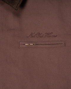 'JESUS DID THE WORK' JACKET - LIGHT WINE