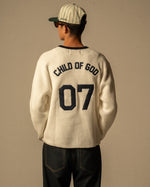Load image into Gallery viewer, 'CHILD OF GOD’ KNIT SWEATER - OFF WHITE
