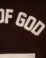 Load image into Gallery viewer, 'CHILD OF GOD’ KNIT SWEATER - BROWN
