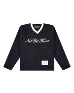 Load image into Gallery viewer, 'CHILD OF GOD’ KNIT SWEATER - NAVY
