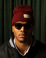 Load image into Gallery viewer, NYH BEANIE - WINE
