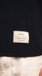 Load image into Gallery viewer, CHILD OF GOD KNIT JERSEY - 'NAVY'
