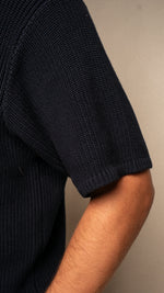 Load image into Gallery viewer, CHILD OF GOD KNIT JERSEY - 'NAVY'

