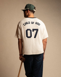 CHILD OF GOD KNIT JERSEY - 'OFF-WHITE'