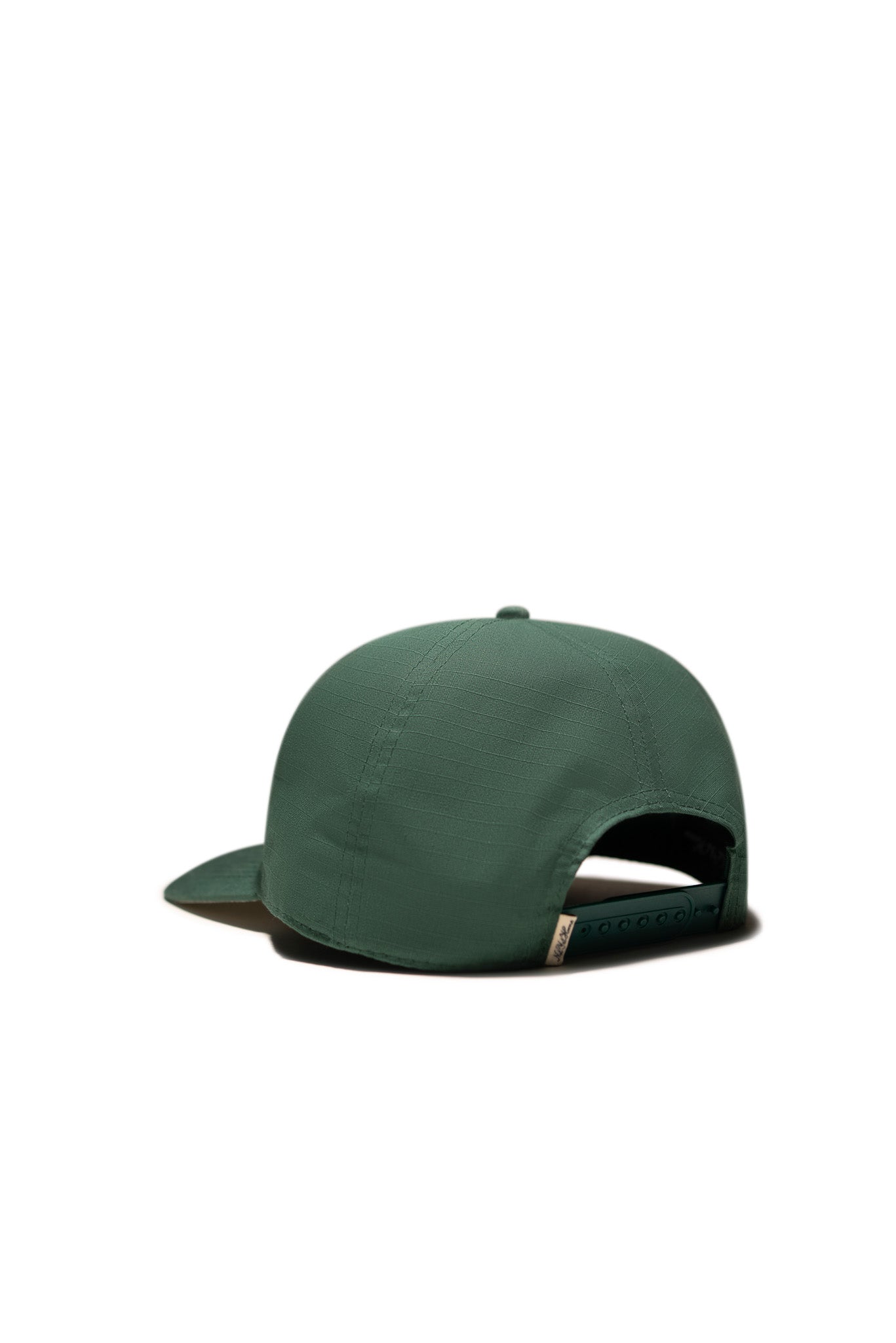 OVAL LOGO RIPSTOP CAP - 'SIGNATURE GREEN'