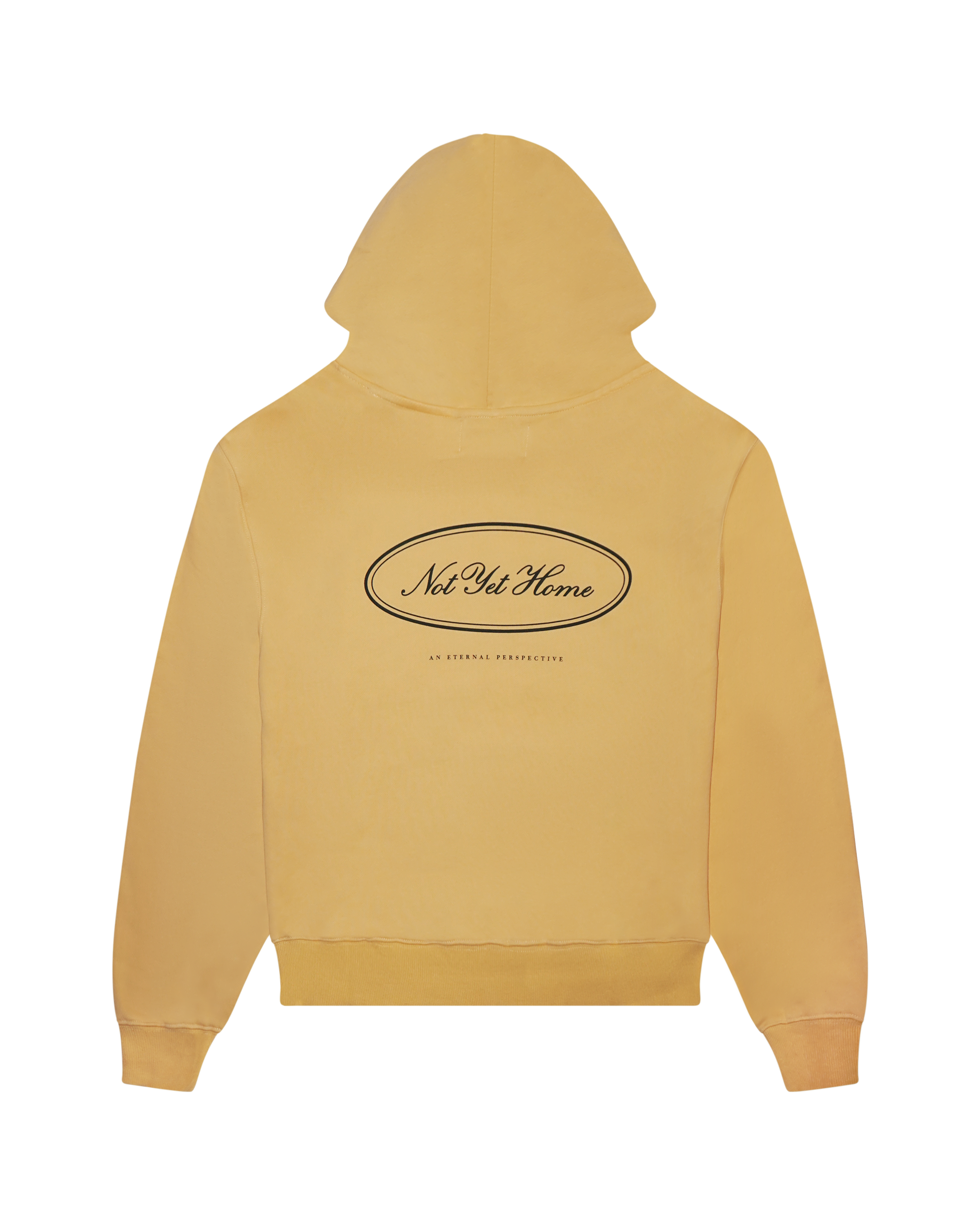OVAL LOGO HOODIE BUTTER YELLOW