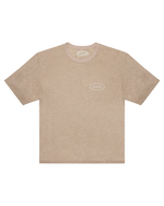 Load image into Gallery viewer, LINEN OVAL LOGO TEE
