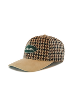 Load image into Gallery viewer, 'OVAL LOGO' WOOL HOUNDSTOOTH CAP
