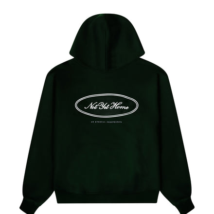 'OVAL LOGO' HOODIE - SIGNATURE GREEN