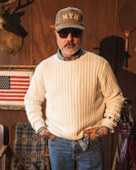 Load image into Gallery viewer, RIBBED SWEATER COG - OFF-WHITE
