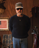 Load image into Gallery viewer, RIBBED SWEATER COG - NAVY
