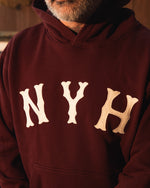 Load image into Gallery viewer, 1908 HOODIE - WINE RED
