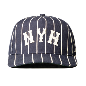PINSTRIPE CAP - NAVY