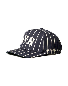 PINSTRIPE CAP - NAVY
