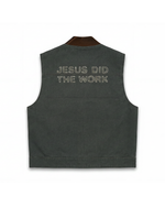 Load image into Gallery viewer, 'JDTW' VEST - WASHED OLIVE
